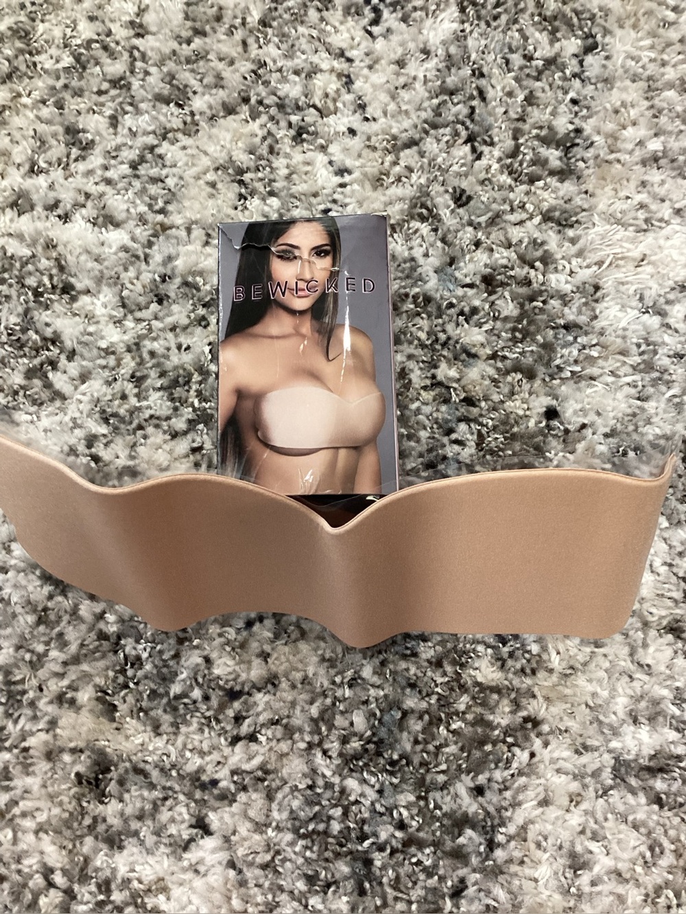 Strapless Adhesive Nude Bra - Seamless Support
